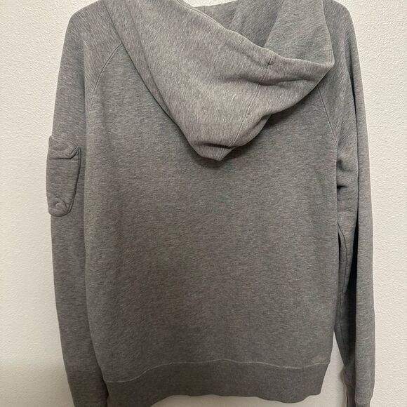 Nike Gray Zip-Up Hoodie - Picture 9 of 10